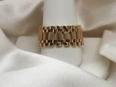 Anillo tipo Rolex Oro 18k Varios Talles y Gr.